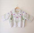 Cape Daisies and Green Garlands Shirt Large